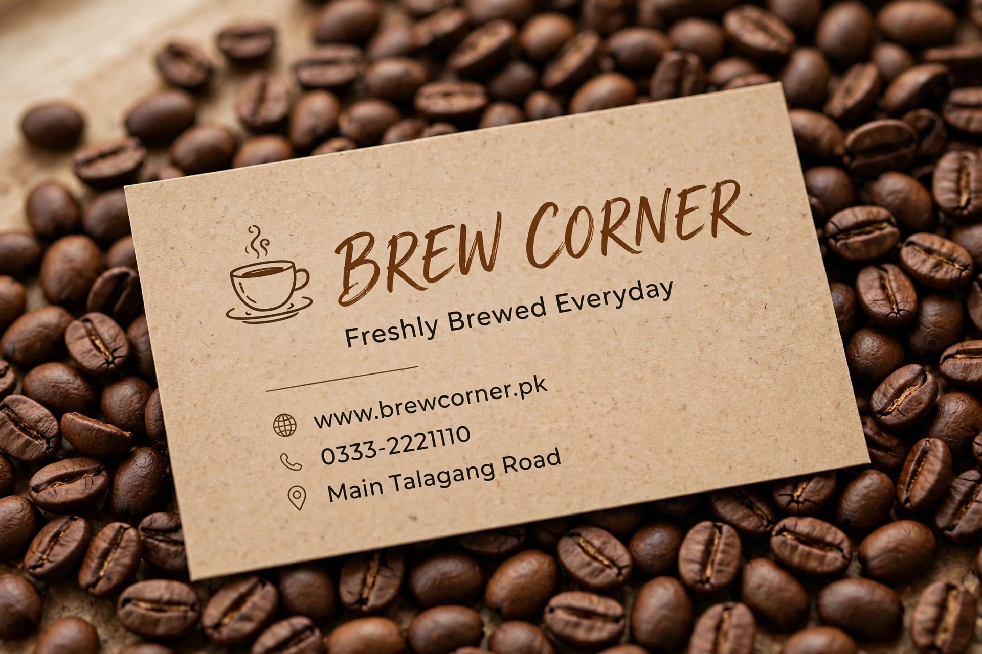 Business card design by Arsab Tech